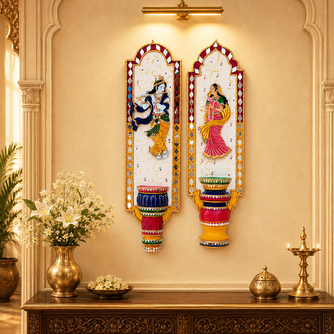Shriyam Wall Panel Shri Radhe Krishna