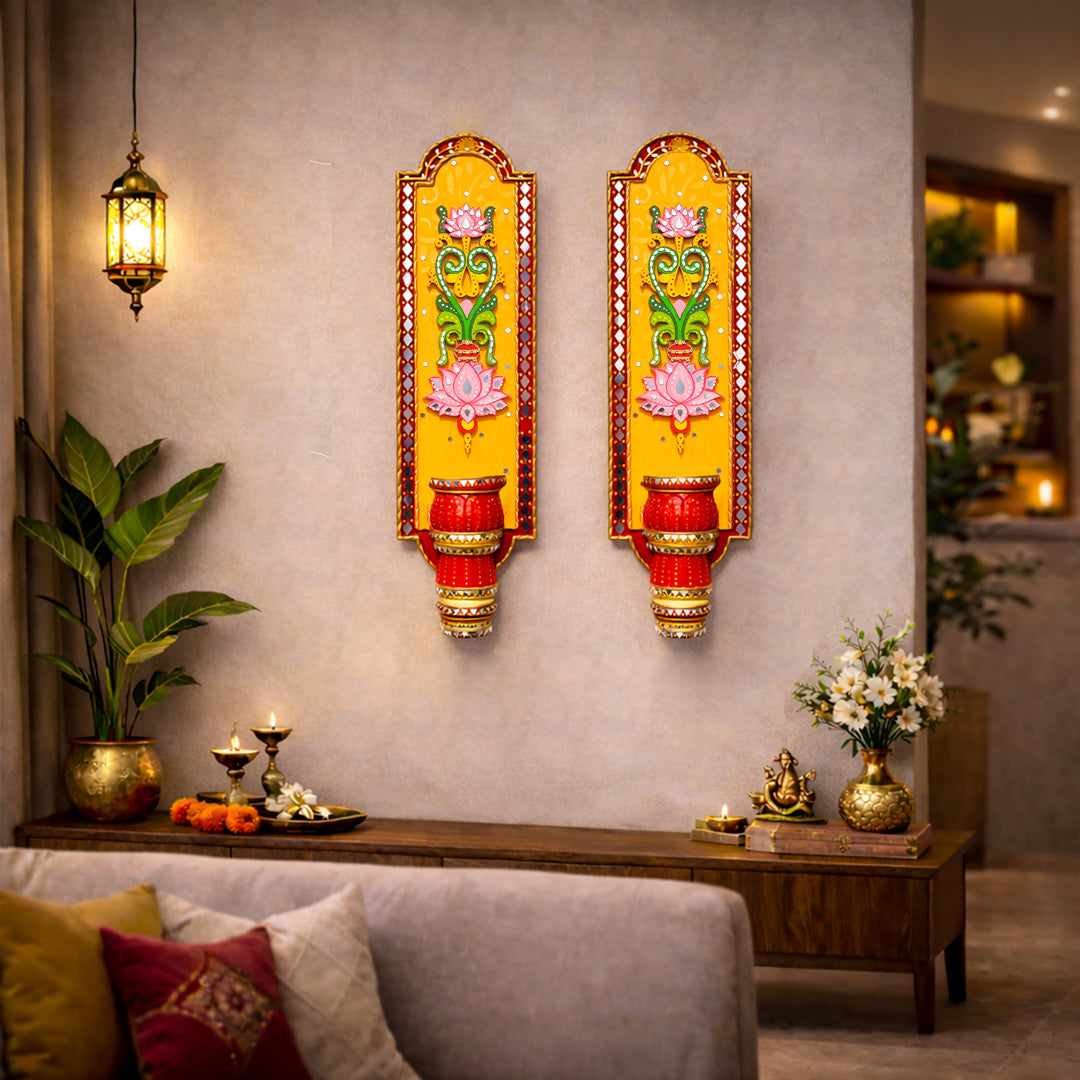Shriyam Wall Panel Lotus