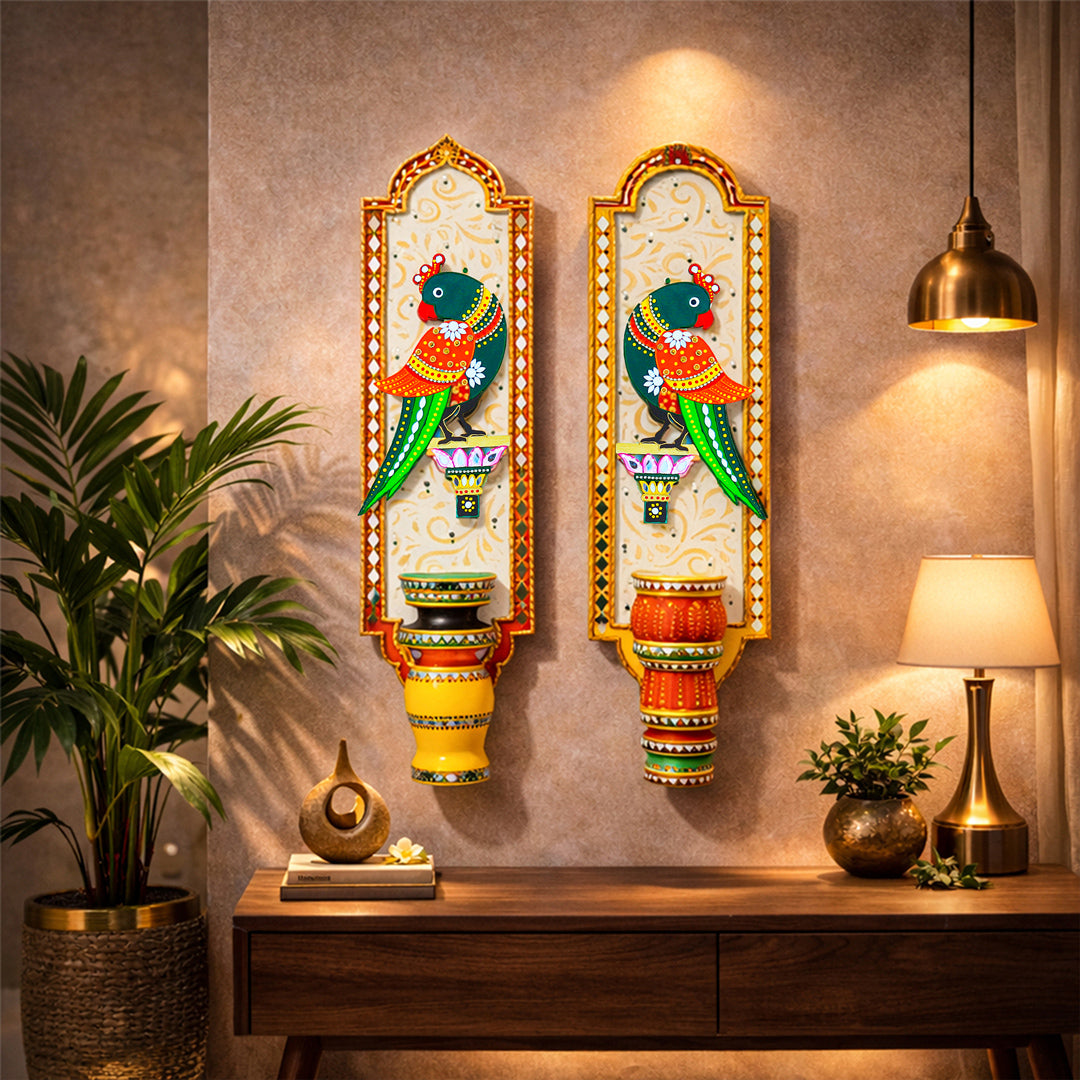 Shriyam Wall Panel Parrot