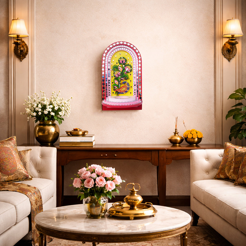 Tea_Light_Holder C-Pink Premium_Decor_Scene