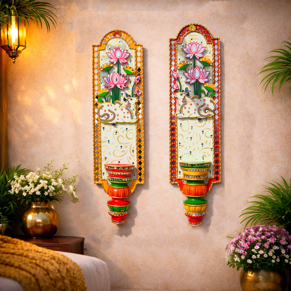 Shriyam Wall Panel Cow