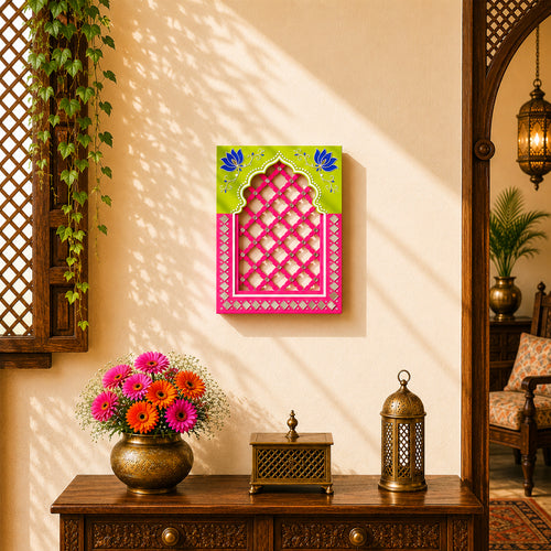 Royal Jali Jharokha Pinks & Purples Series