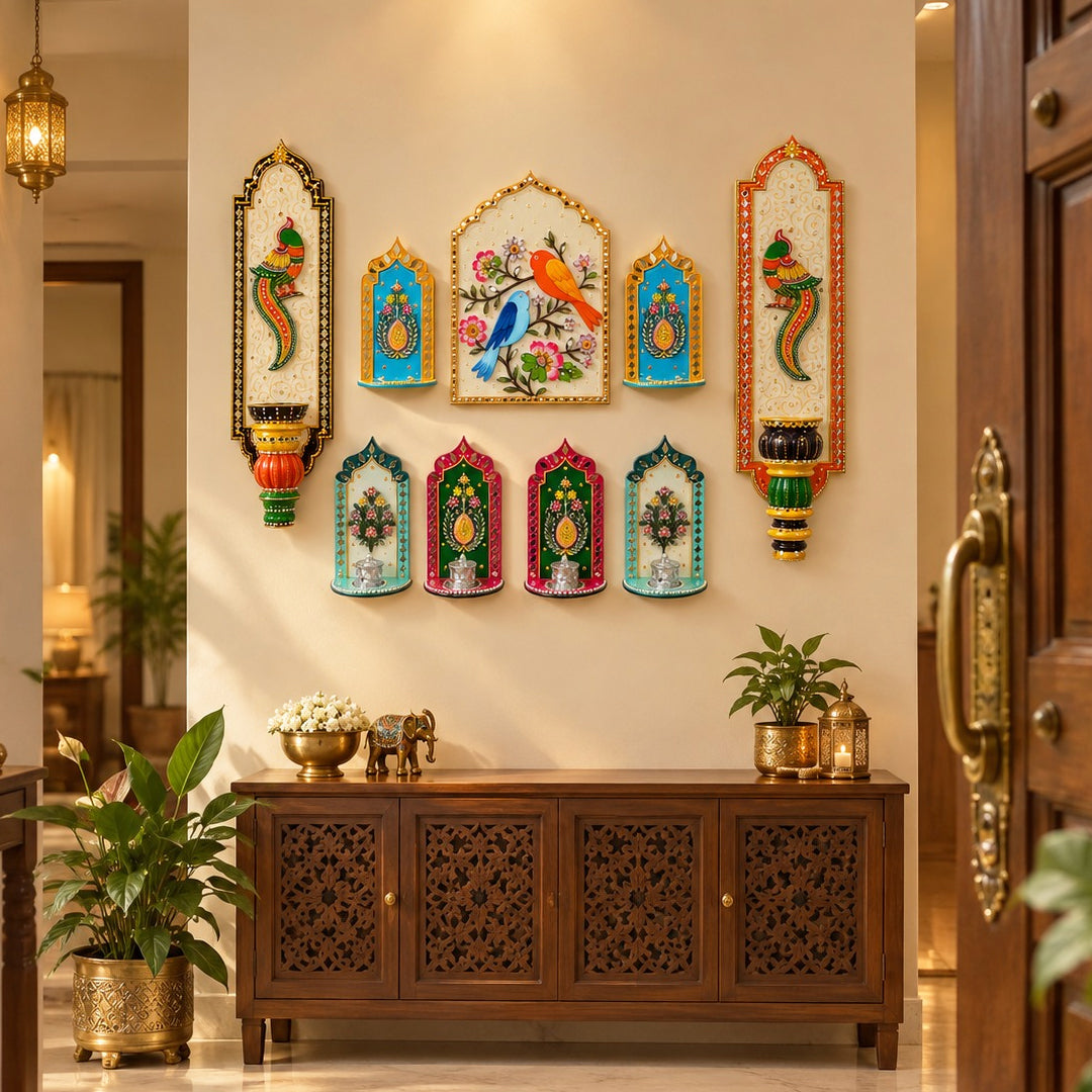Anand Abha Pichwai Wall Set