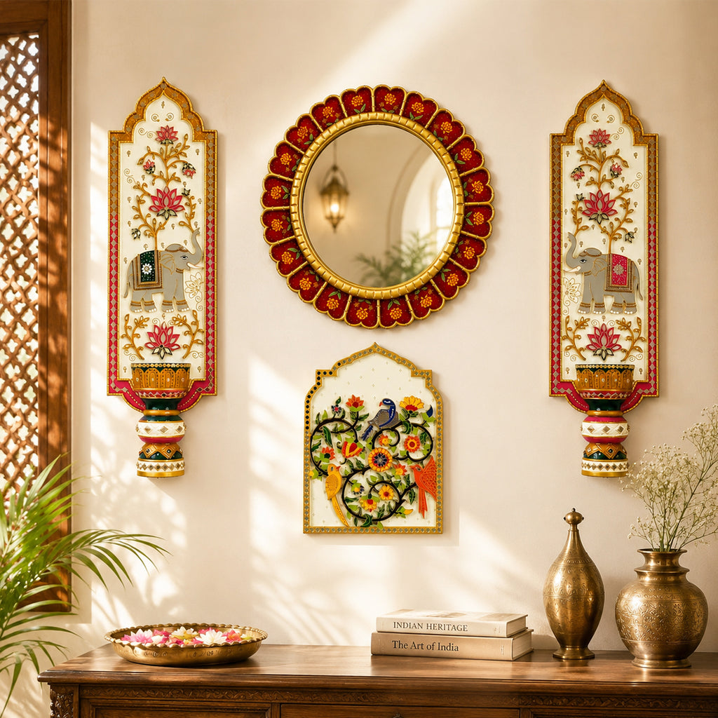 Vihang Pichwai Wall Set