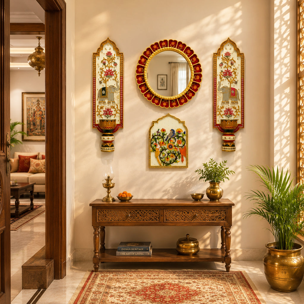 Vihang Pichwai Wall Set