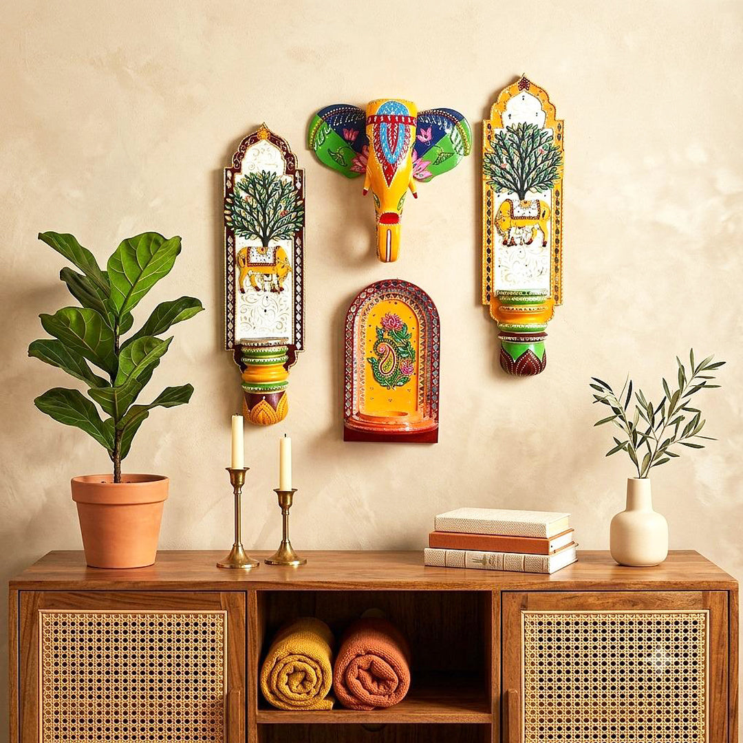 Gajanan Kamdhenu Wall Set